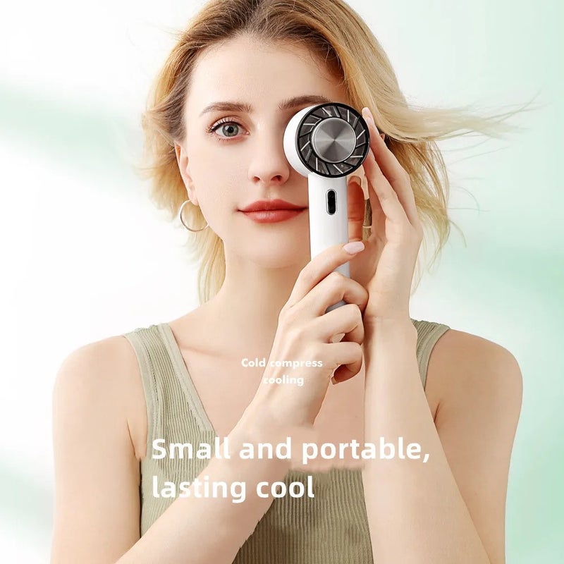 Bluejw Handheld Cooling Fan with Flashlight: Portable Camping Fan & Affordable Mini Fan with Handheld Flashlights - Image 5